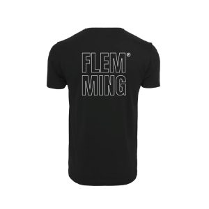 FLEMMING T-shirt Zwart Regular