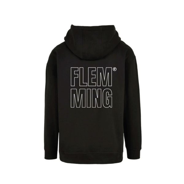 FLEMMING Hoodie Zwart - Afbeelding 2