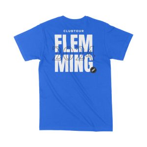 FLEMMING T-shirt Tour 2024 Blauw