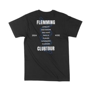 FLEMMING T-shirt Tour 2024 Zwart